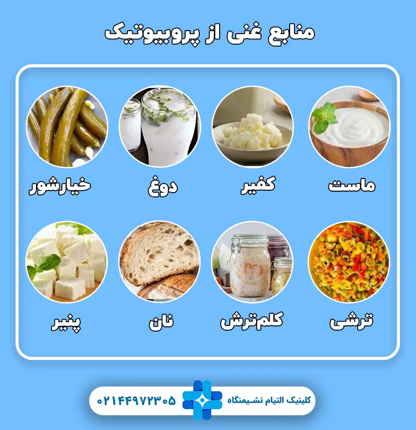 منابع غنی از پروبیوتیک